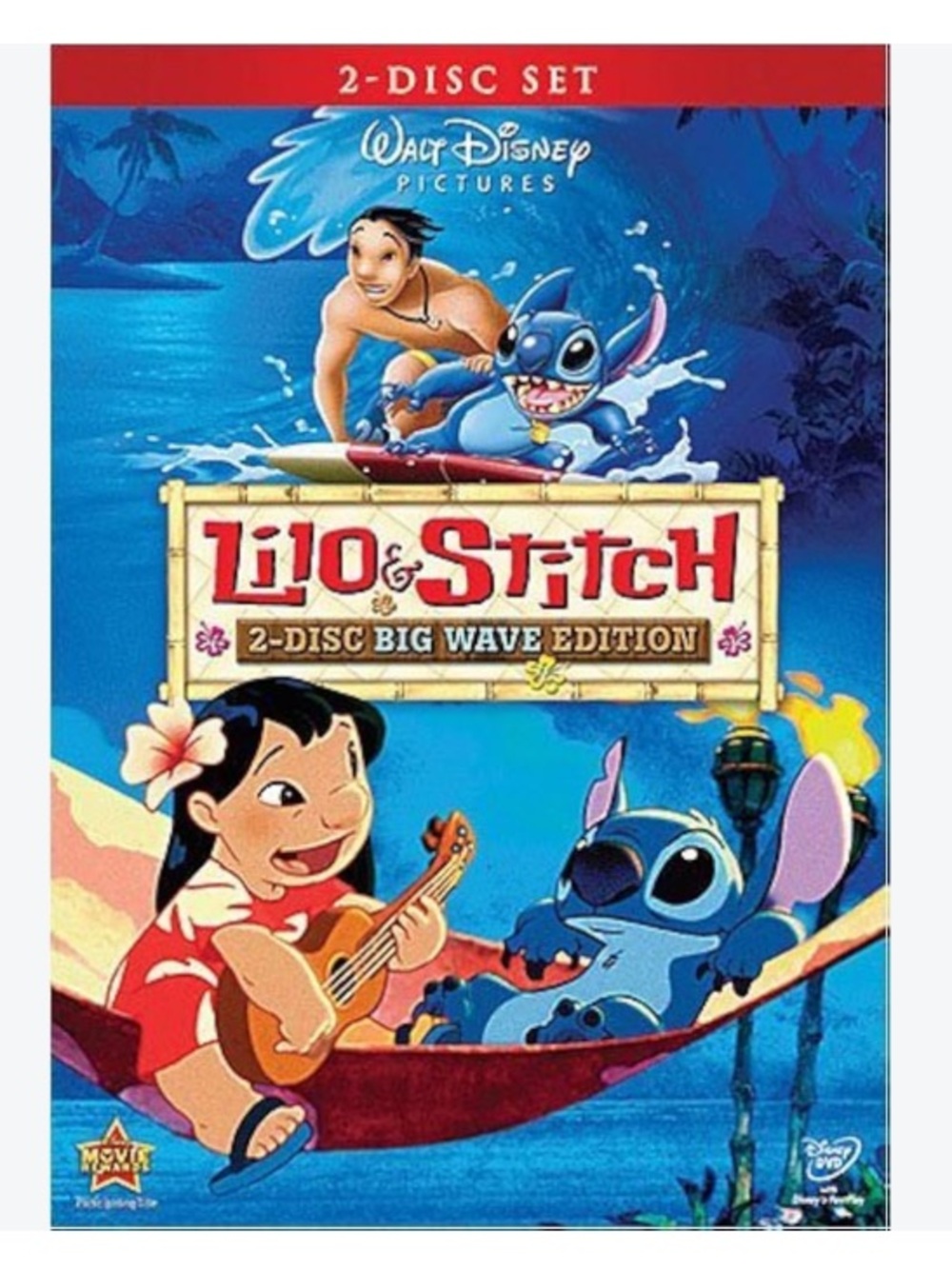 Walt Disney Lilo & Stitch DVD movie